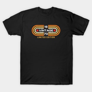 Vintage 1970 | Retro Video Game Style T-Shirt